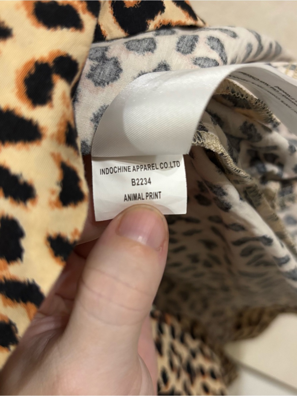 Band of the Free Leopard Print Bow-Front Puff Sleeve Mini Dress - Picture 6 of 8